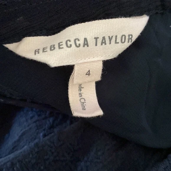 Rebecca Taylor Open Shoulder Selina Top💙💙💙 - Picture 7 of 13